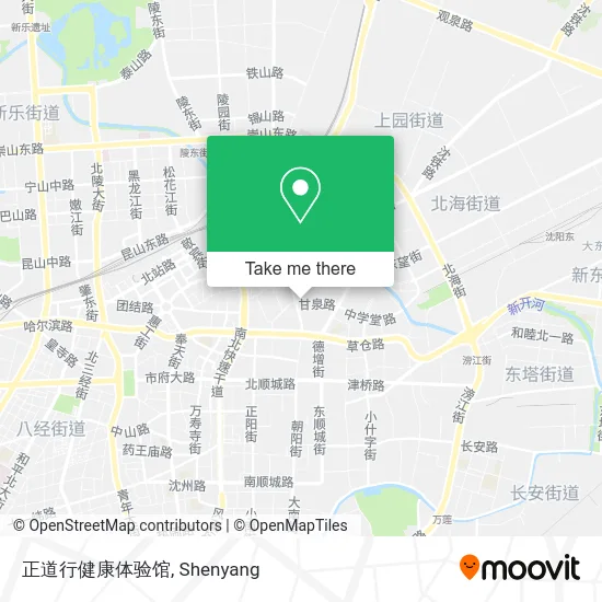 正道行健康体验馆 map