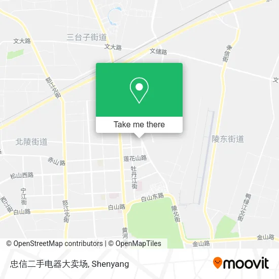 忠信二手电器大卖场 map