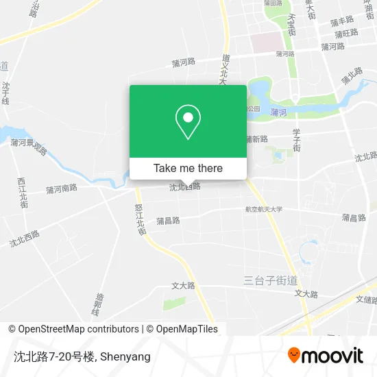 沈北路7-20号楼 map
