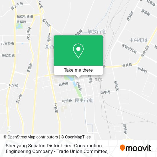 How To Get To 沈阳市苏家屯区第一建筑工程公司 工会委员会in 苏家屯区by Bus Or Light Rail