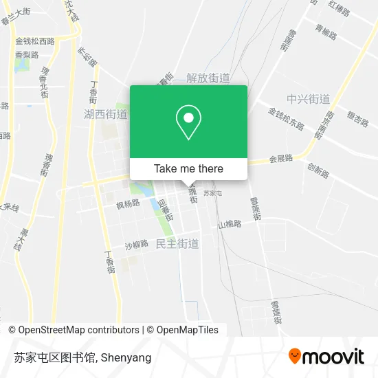 苏家屯区图书馆 map