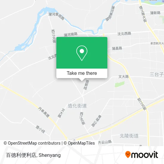 百德利便利店 map