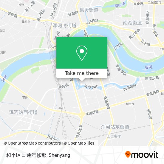 和平区日通汽修部 map