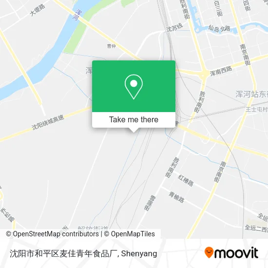 沈阳市和平区麦佳青年食品厂 map