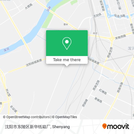 沈阳市东陵区新华纸箱厂 map