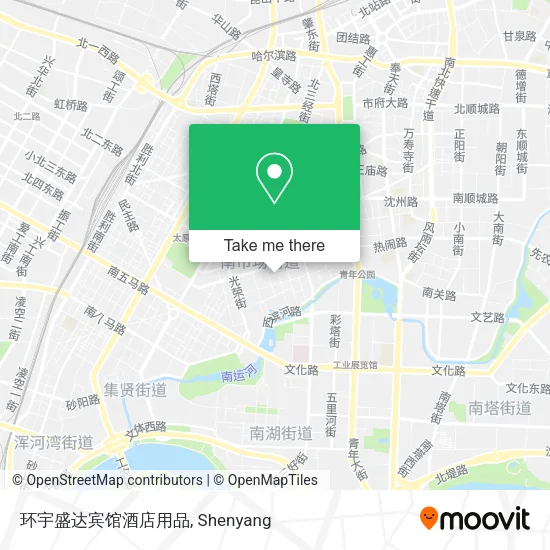 环宇盛达宾馆酒店用品 map