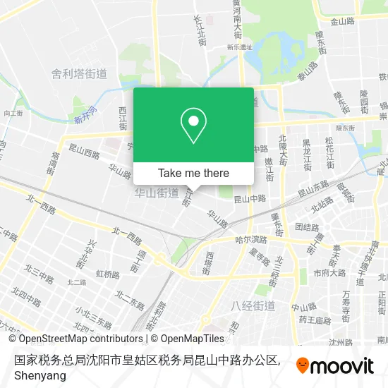 国家税务总局沈阳市皇姑区税务局昆山中路办公区 map