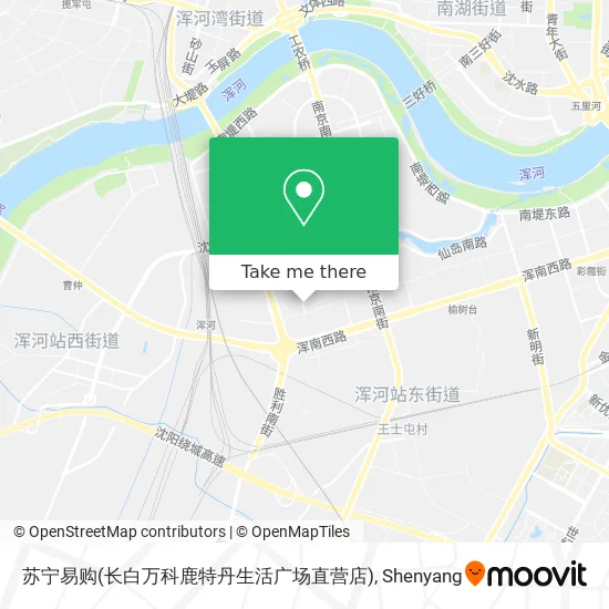 苏宁易购(长白万科鹿特丹生活广场直营店) map