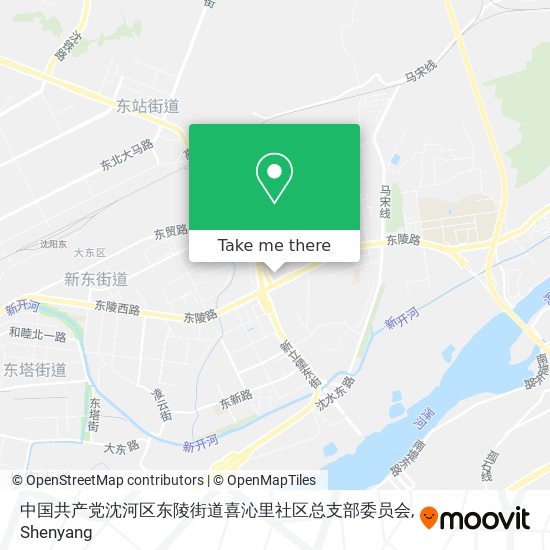 中国共产党沈河区东陵街道喜沁里社区总支部委员会 map