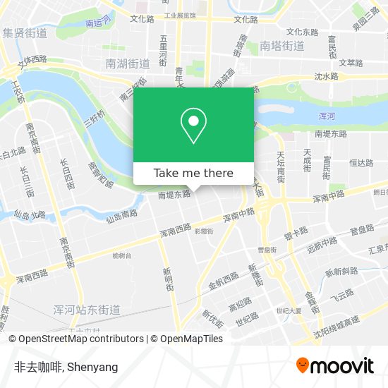 非去咖啡 map