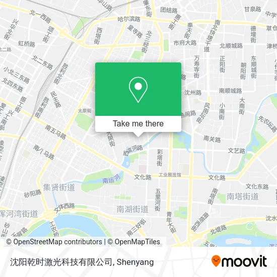 沈阳乾时激光科技有限公司 map