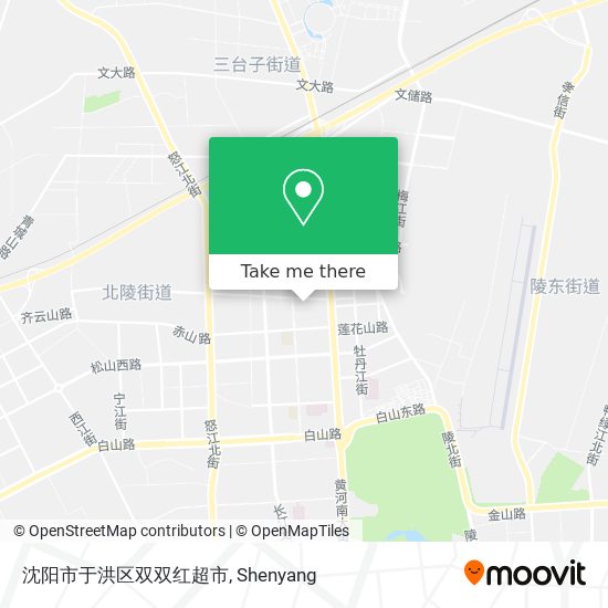 沈阳市于洪区双双红超市 map