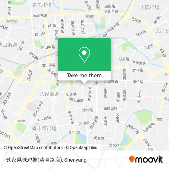 铁家风味鸡架(清真路店) map
