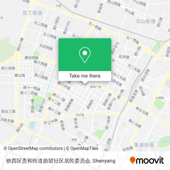 铁西区贵和街道勋望社区居民委员会 map