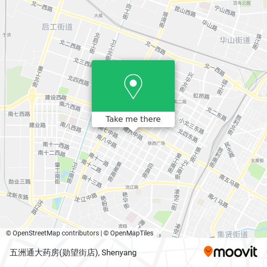 五洲通大药房(勋望街店) map