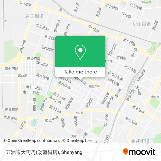 五洲通大药房(勋望街店) map