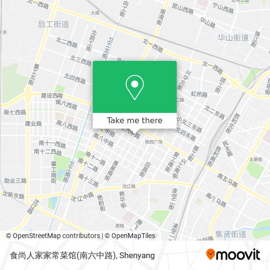 食尚人家家常菜馆(南六中路) map