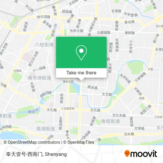 奉天壹号-西南门 map