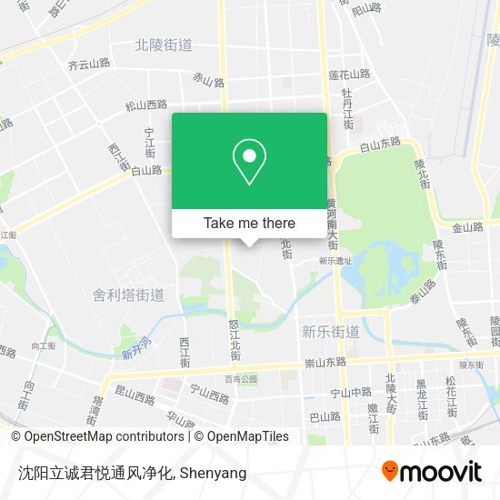 沈阳立诚君悦通风净化 map