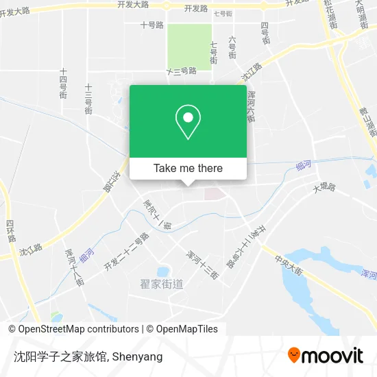沈阳学子之家旅馆 map