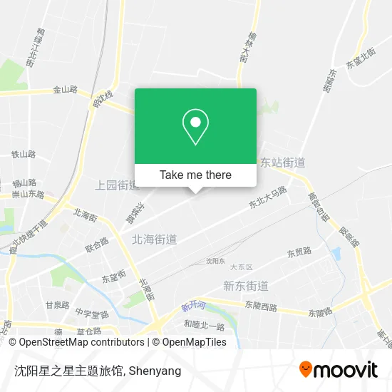 沈阳星之星主题旅馆 map