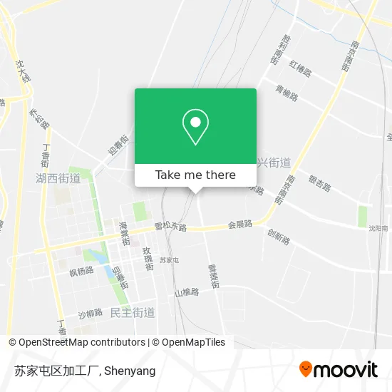苏家屯区加工厂 map