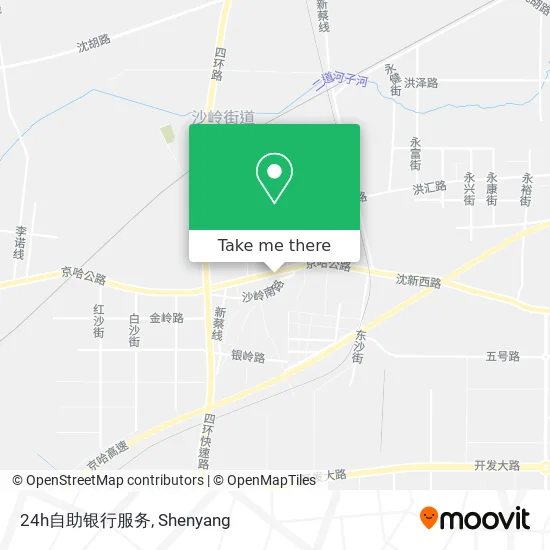24h自助银行服务 map