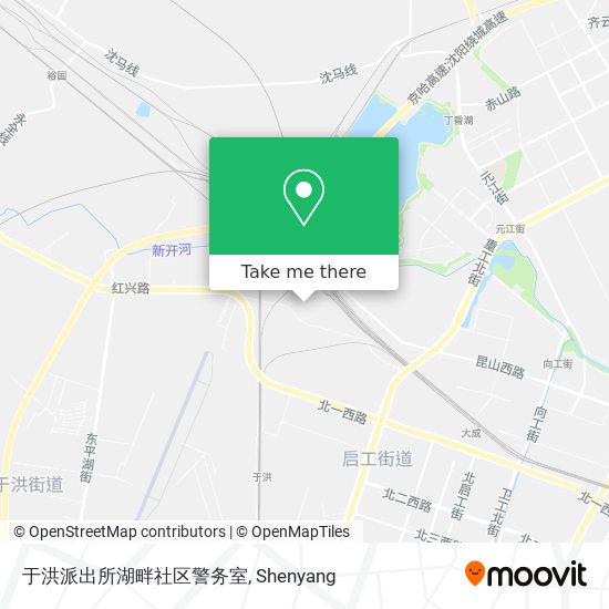 于洪派出所湖畔社区警务室 map