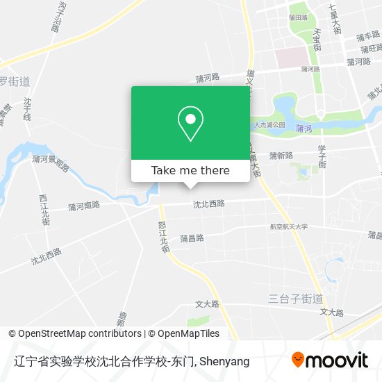 辽宁省实验学校沈北合作学校-东门 map
