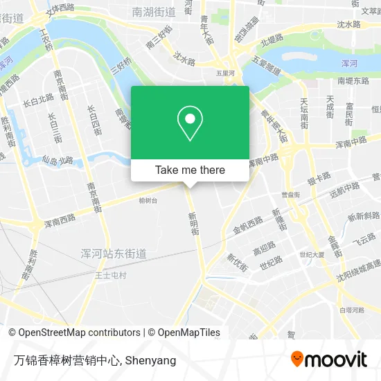 万锦香樟树营销中心 map