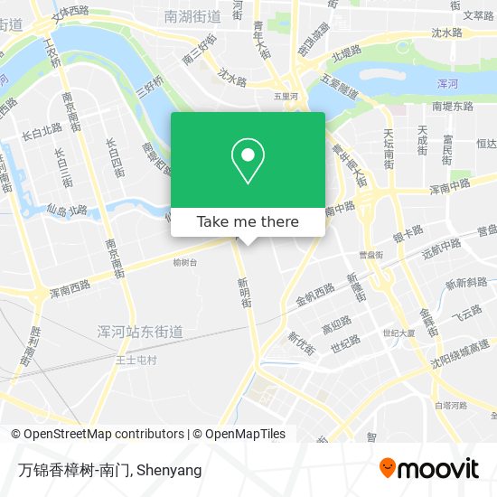 万锦香樟树-南门 map