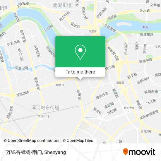 万锦香樟树-南门 map