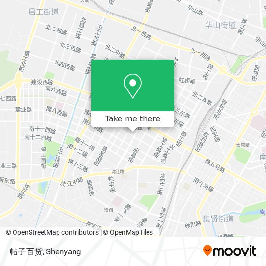 帖子百货 map