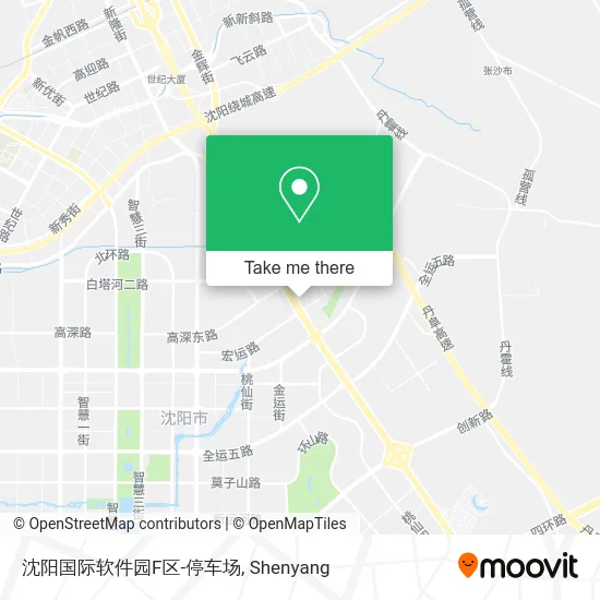 沈阳国际软件园F区-停车场 map