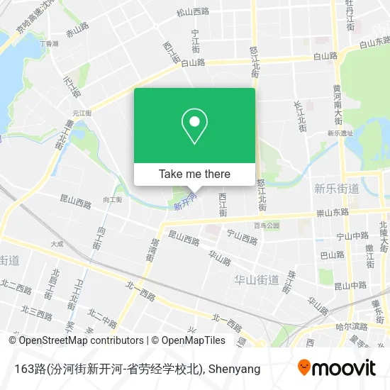 163路(汾河街新开河-省劳经学校北) map