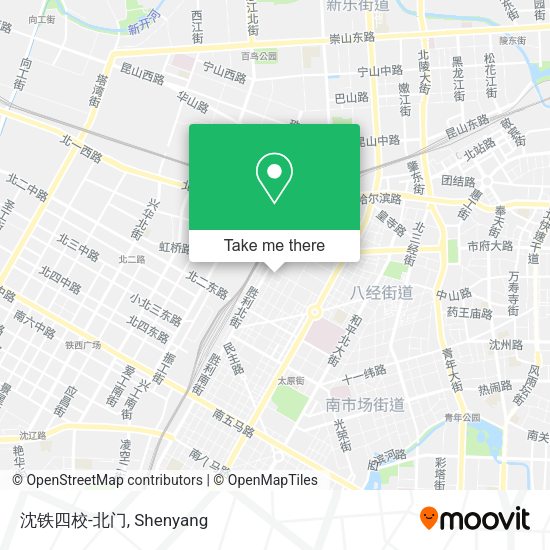 沈铁四校-北门 map