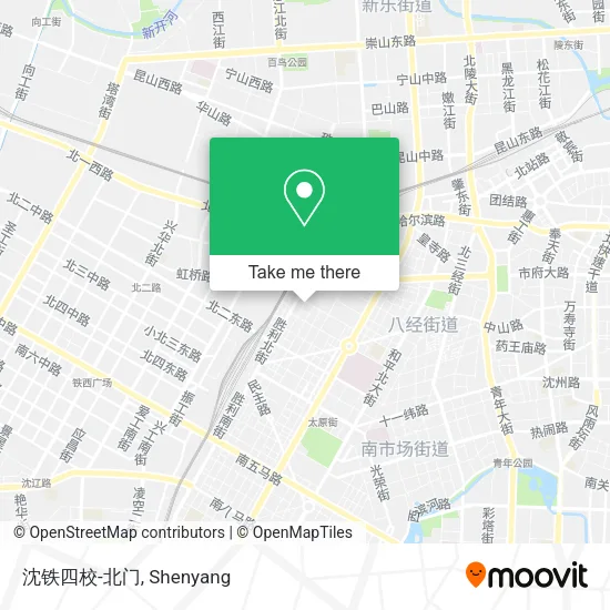 沈铁四校-北门 map