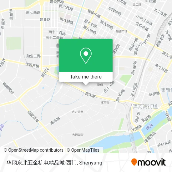 华翔东北五金机电精品城-西门 map