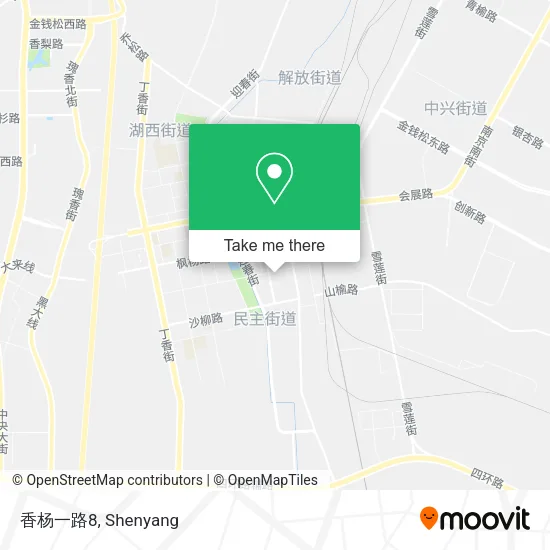 香杨一路8 map