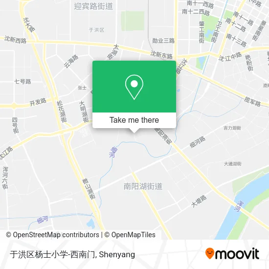 于洪区杨士小学-西南门 map