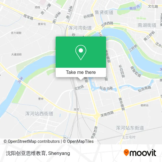 沈阳创亚思维教育 map