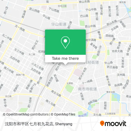 沈阳市和平区七月初九花店 map