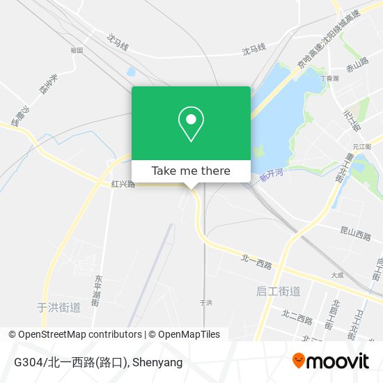 G304/北一西路(路口) map