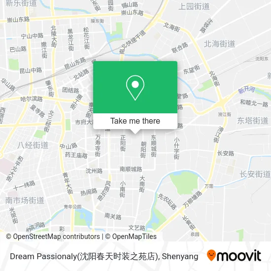 Dream Passionaly(沈阳春天时装之苑店) map