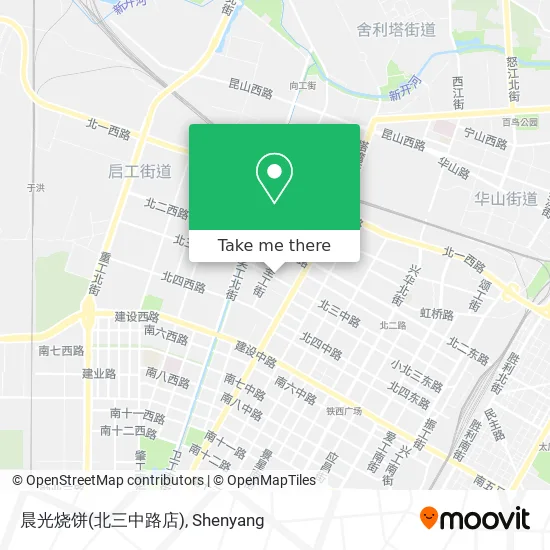 晨光烧饼(北三中路店) map