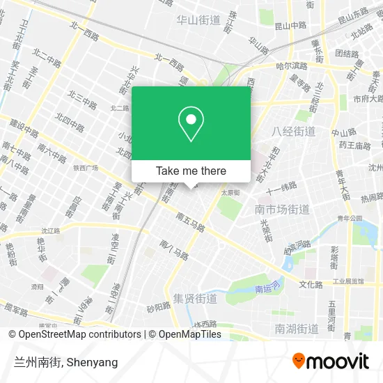 兰州南街 map