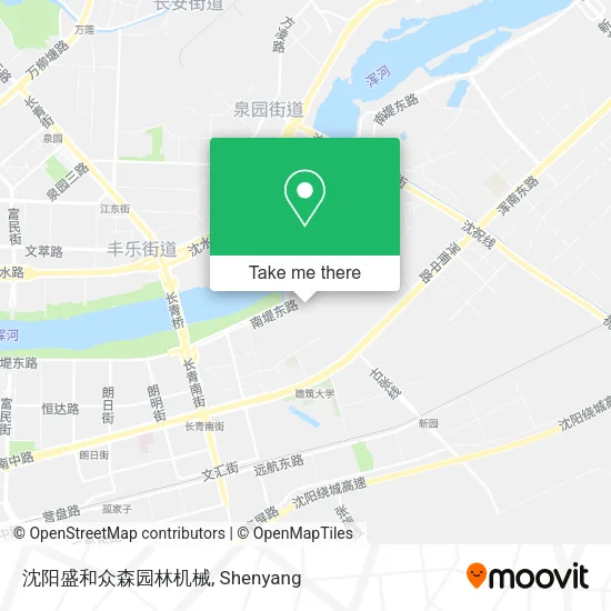 沈阳盛和众森园林机械 map