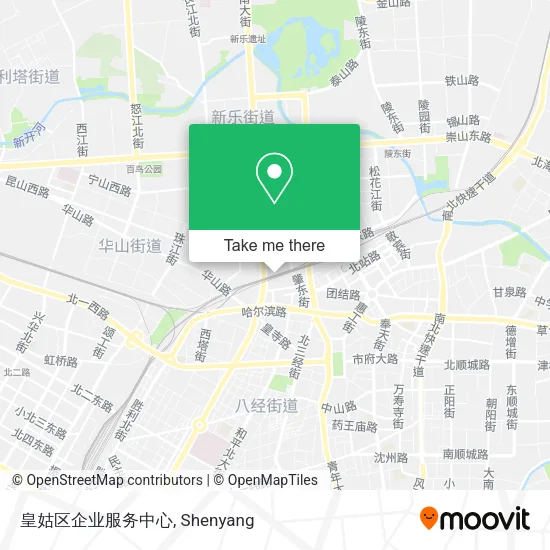 皇姑区企业服务中心 map