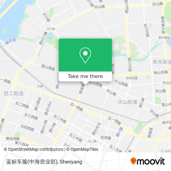 蓝标车服(中海营业部) map