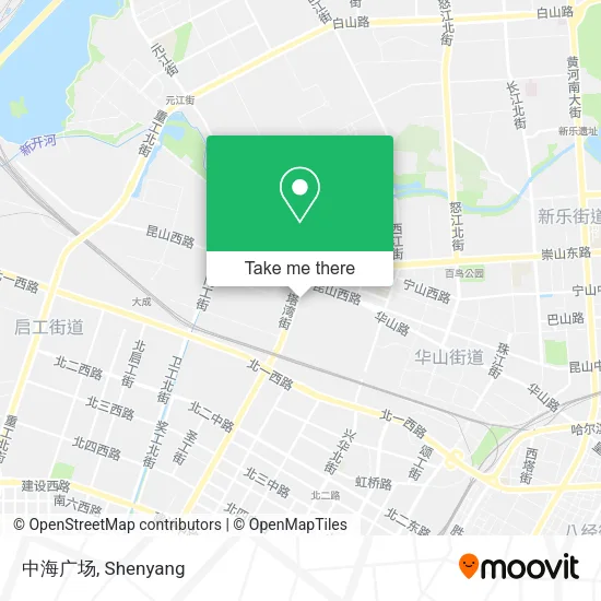 中海广场 map